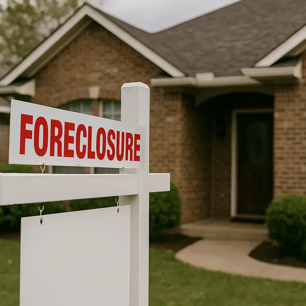 Selling a house in foreclosure